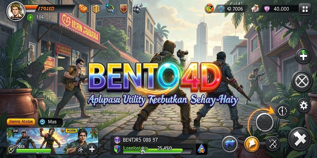 Tampilan BENTO4D yang modern dan fungsional.