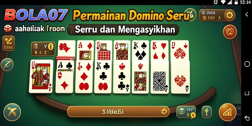 Screenshot utama BOLA07 menampilkan gameplay seru dan interaksi pemain.