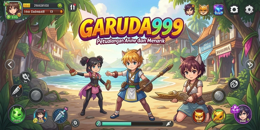 Gameplay GARUDA999 yang seru dan penuh aksi di dunia anime.