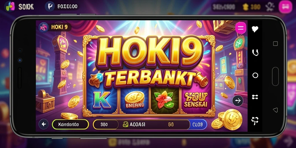 Tampilan gameplay HOKI9 yang menarik dan penuh warna.