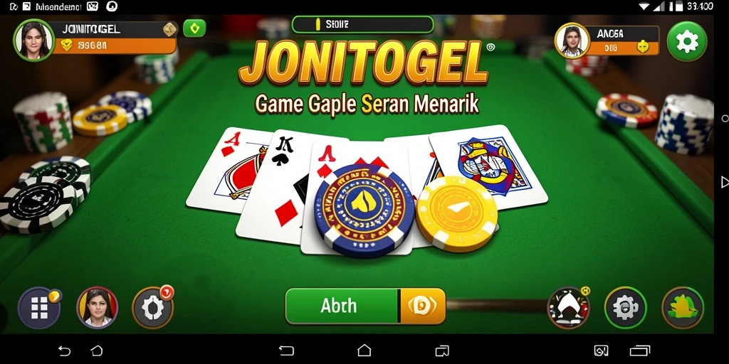 Tampilan gameplay Gaple yang seru dan interaktif.