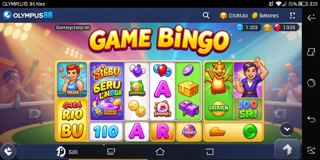 Gameplay seru OLYMPUS88 yang penuh warna dan interaksi pemain.