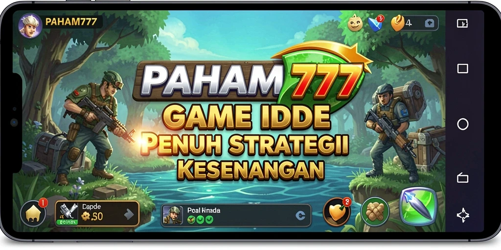 Tampilan gameplay seru di PAHAM777 yang penuh strategi.