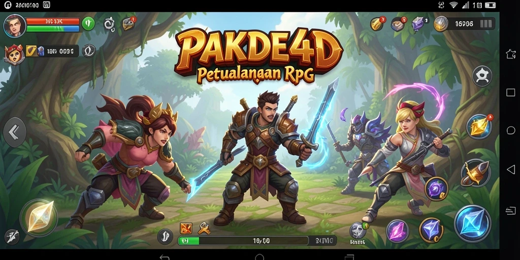 Tampilan gameplay PAKDE4D yang menegangkan dan penuh aksi.