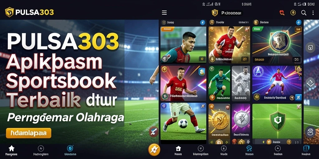 Tampilan gameplay taruhan olahraga di aplikasi PULSA303.