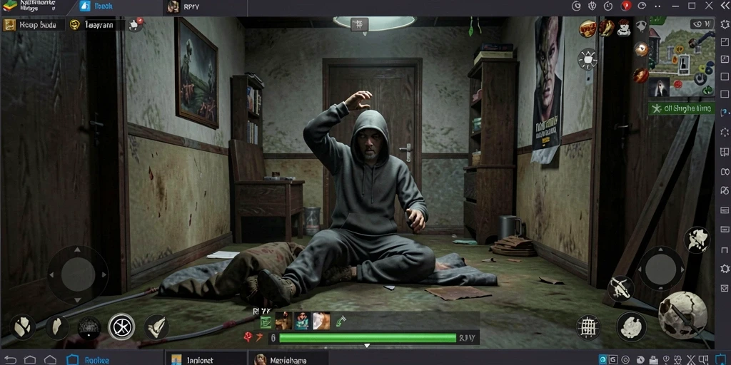 Screenshot menampilkan suasana mencekam dan gameplay RPYYY yang menakutkan.